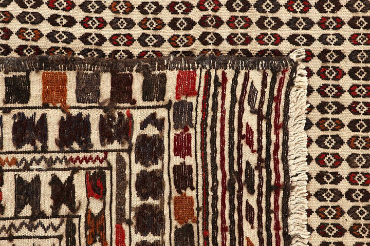 Soumak 4' 5 x 5' 5 - No. 61955 - ALRUG Rug Store