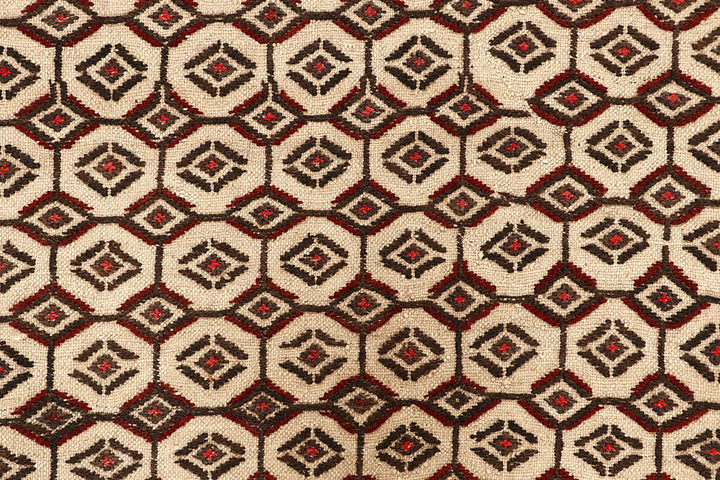 Old Lace Soumak 4' 4 x 6' 6 - No. 61957 - ALRUG Rug Store