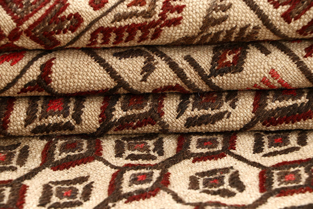 Old Lace Soumak 4' 4 x 6' 6 - No. 61957 - ALRUG Rug Store