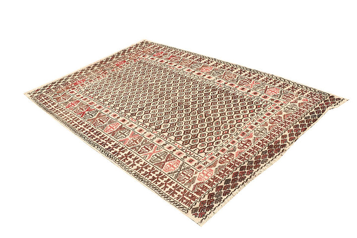 Old Lace Soumak 4' 4 x 6' 6 - No. 61957 - ALRUG Rug Store