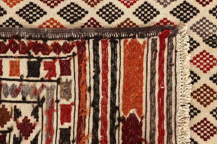 Old Lace Soumak 3' 11 x 6' 1 - No. 61958 - ALRUG Rug Store