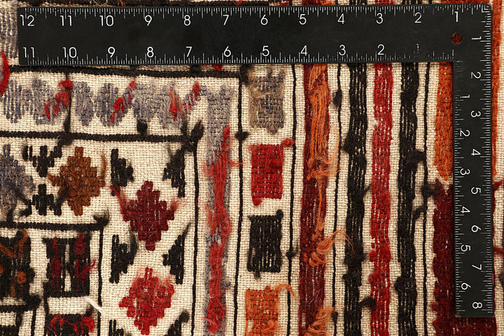 Old Lace Soumak 3' 11 x 6' 1 - No. 61958 - ALRUG Rug Store