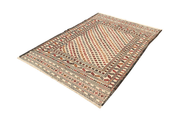 Blanched Almond Soumak 4' 2 x 6' - No. 61959 - ALRUG Rug Store