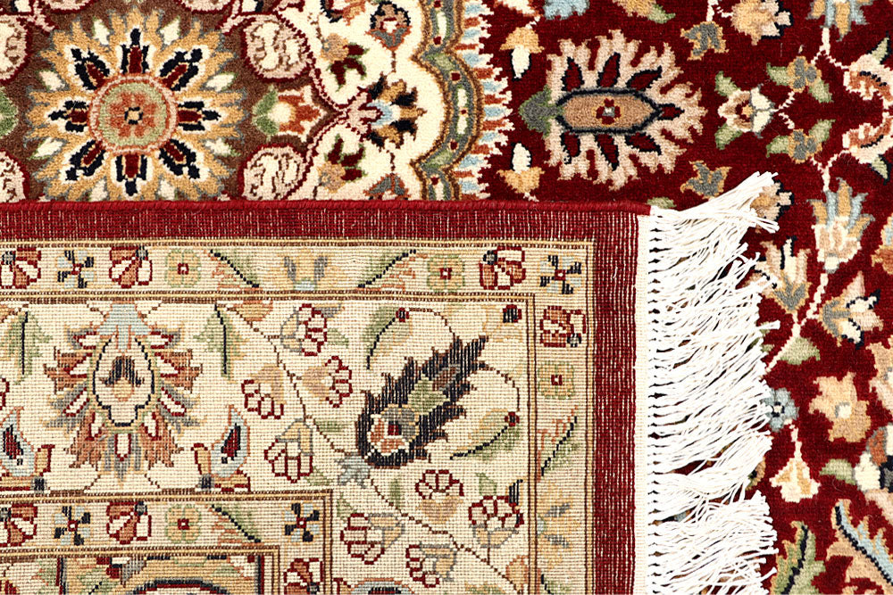 Maroon Tree of Life 4' 7 x 7' 1 - No. 61961 - ALRUG Rug Store