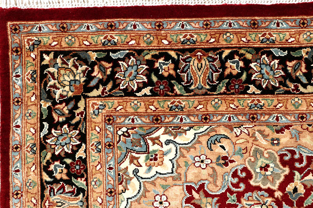 Maroon Isfahan 4' 1 x 6' 2 - No. 61964 - ALRUG Rug Store