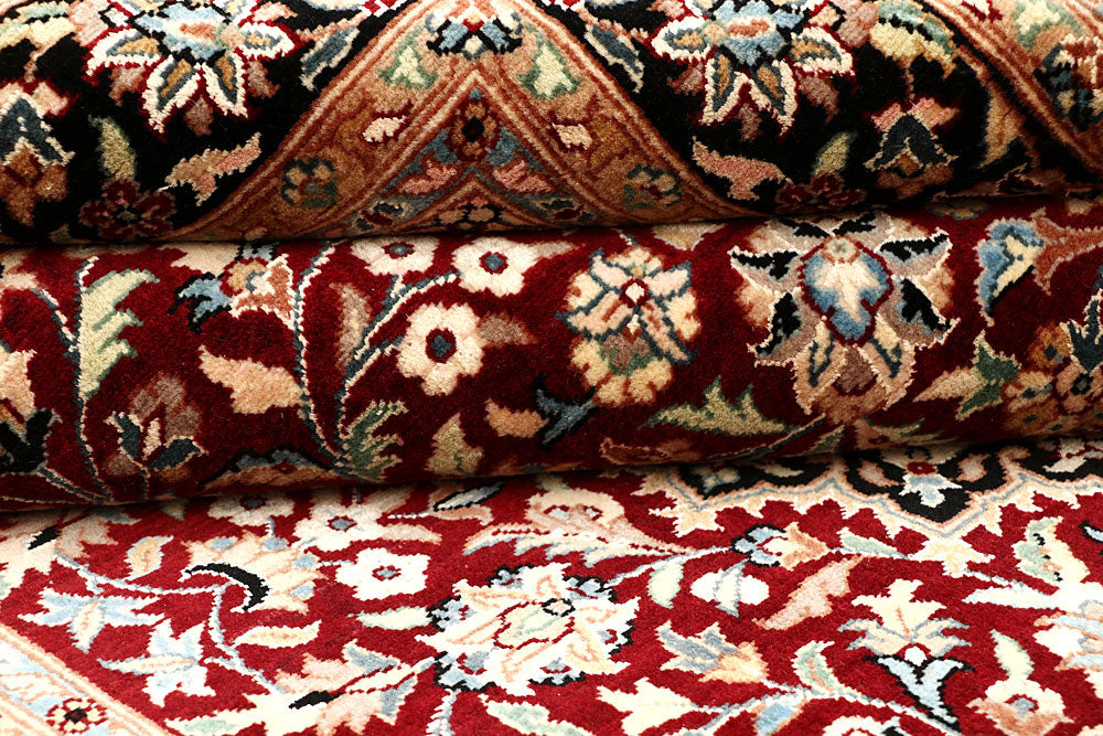 Maroon Isfahan 4' 1 x 6' 2 - No. 61964 - ALRUG Rug Store