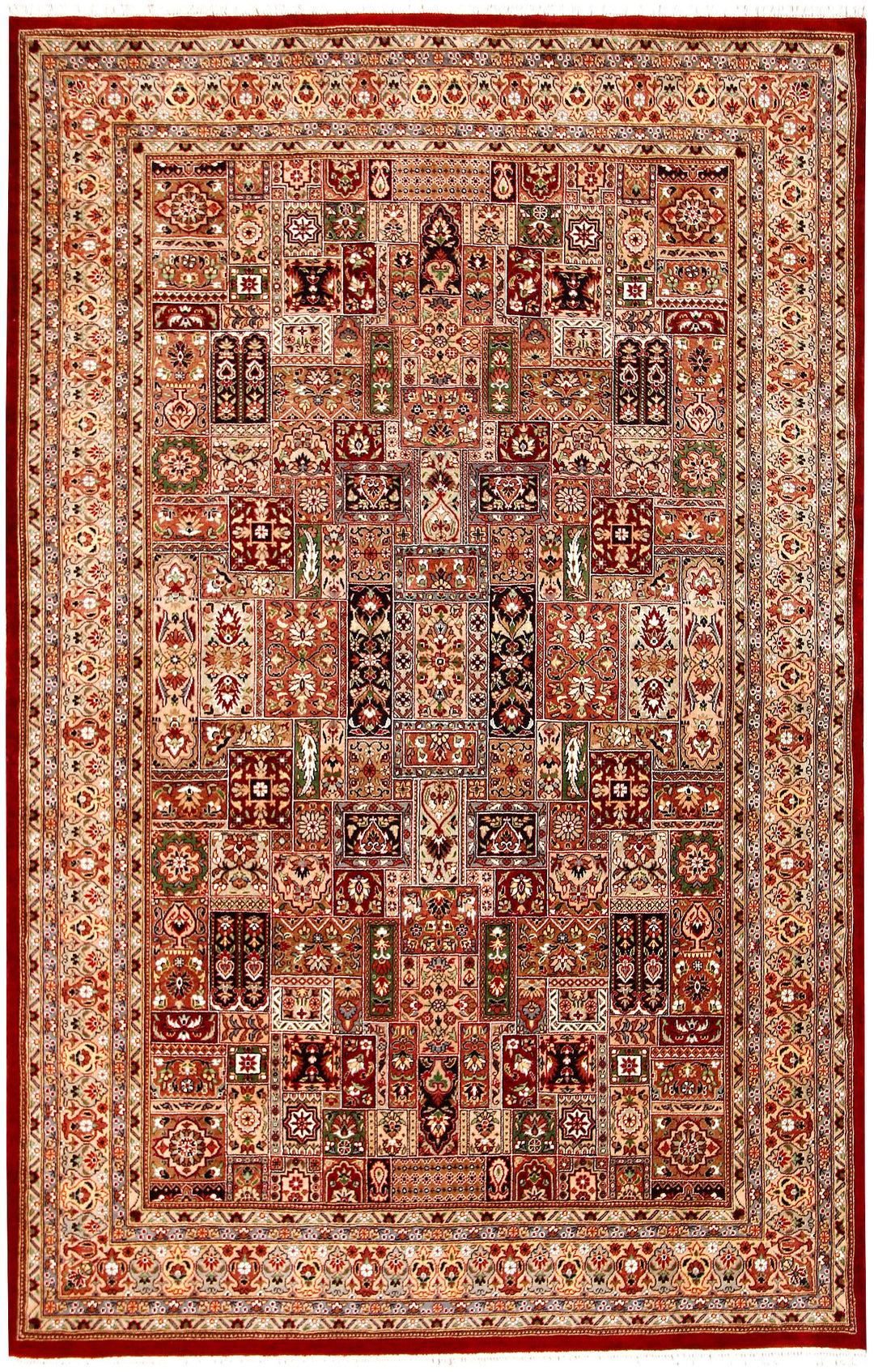 Multi Colored Bakhtiar 4' 8 x 7' 3 - No. 61969 - ALRUG Rug Store