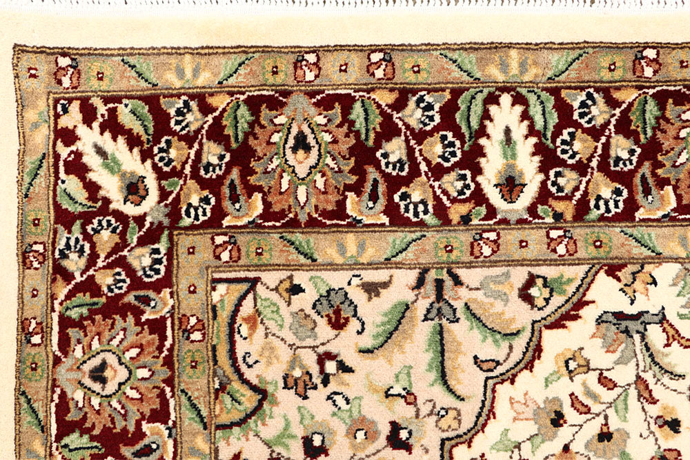 Cornsilk Tree of Life 4' 7 x 7' 4 - No. 61976 - ALRUG Rug Store