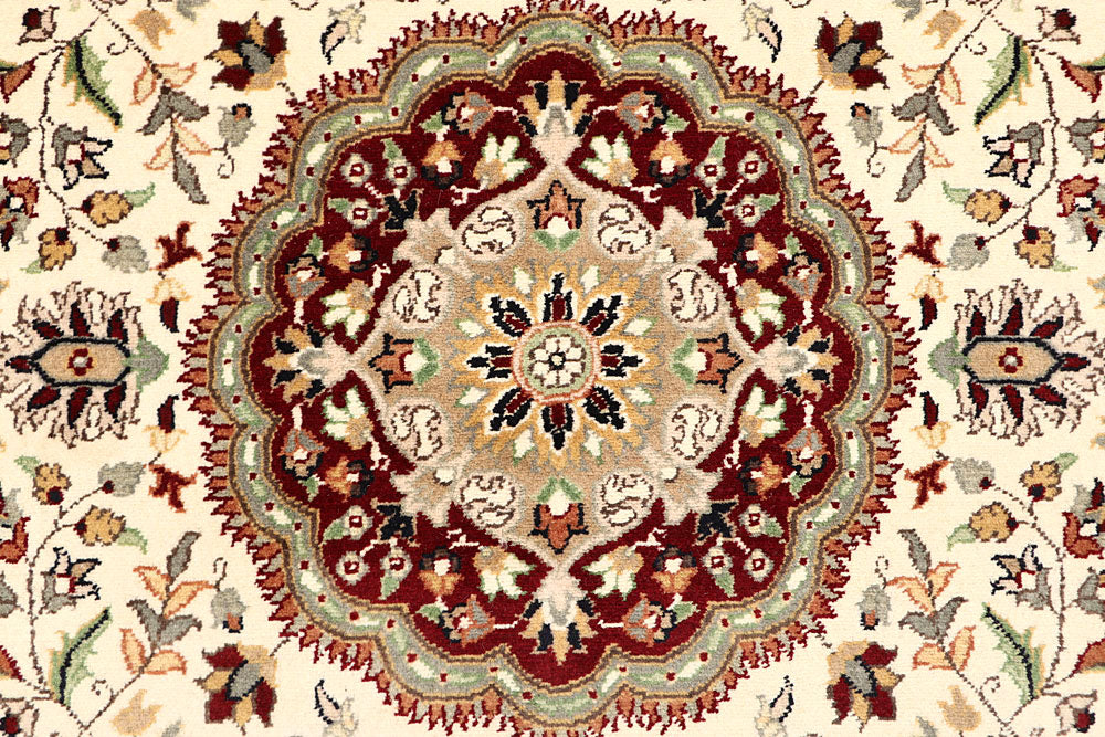 Cornsilk Tree of Life 4' 7 x 7' 4 - No. 61976 - ALRUG Rug Store