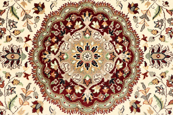 Cornsilk Tree of Life 4' 7 x 7' 4 - No. 61976 - ALRUG Rug Store