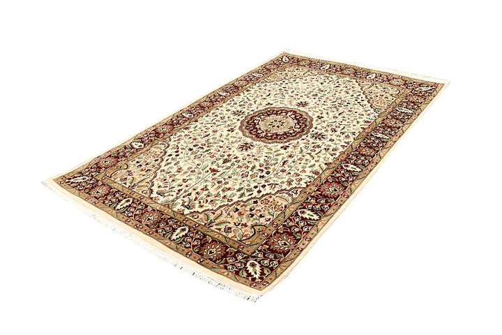 Cornsilk Tree of Life 4' 7 x 7' 4 - No. 61976 - ALRUG Rug Store
