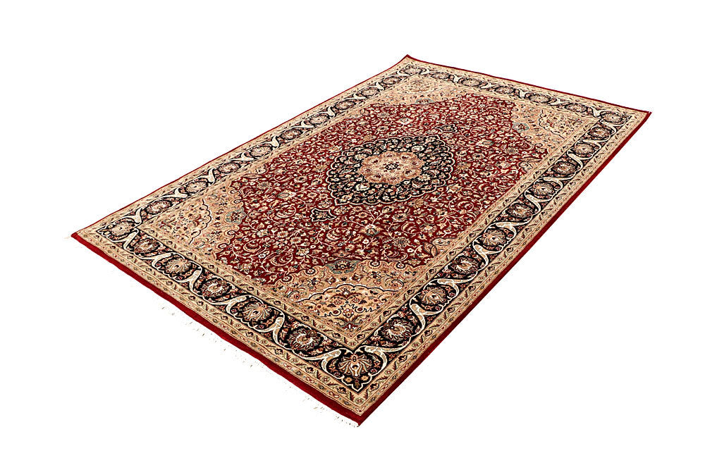 Firebrick Isfahan 4' 8 x 7' 1 - No. 61979 - ALRUG Rug Store