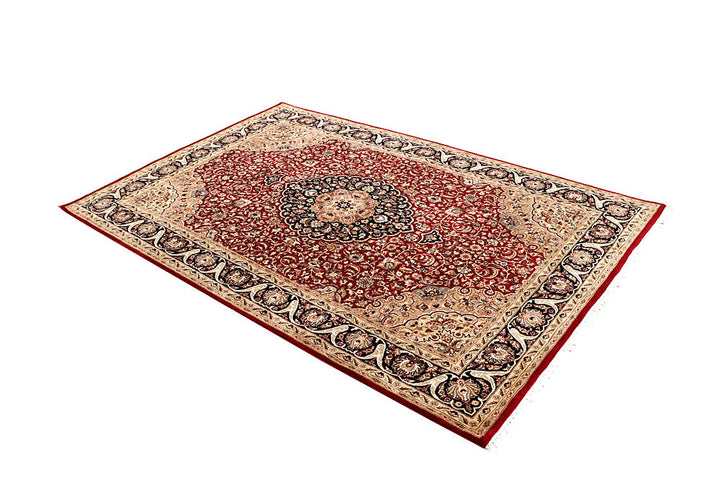 Firebrick Isfahan 4' 8 x 7' 1 - No. 61979 - ALRUG Rug Store