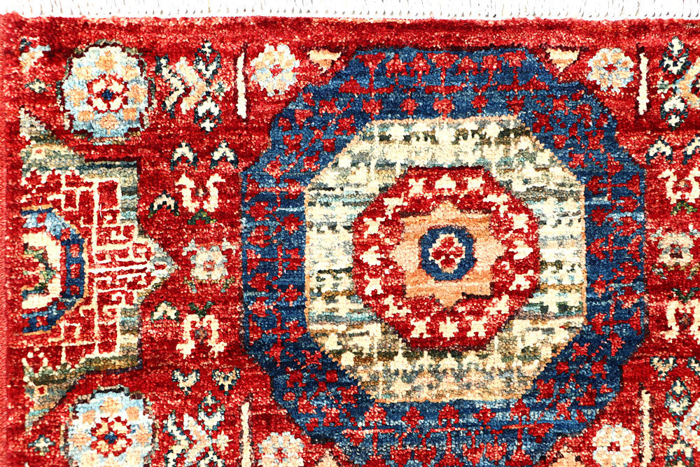 Firebrick Mamluk 1' 11 x 4' 9 - No. 61981 - ALRUG Rug Store