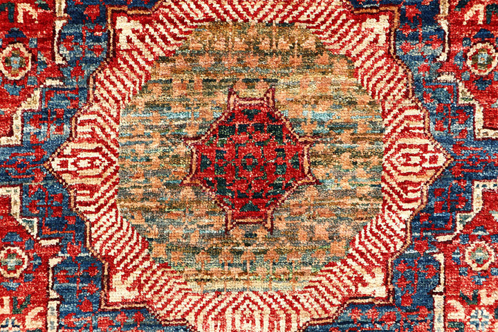 Firebrick Mamluk 1' 11 x 4' 9 - No. 61981 - ALRUG Rug Store