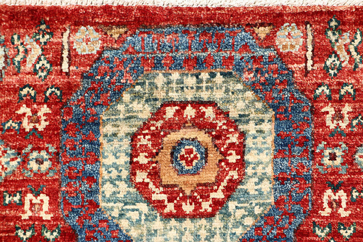 Firebrick Mamluk 2' x 4' 9 - No. 61984 - ALRUG Rug Store