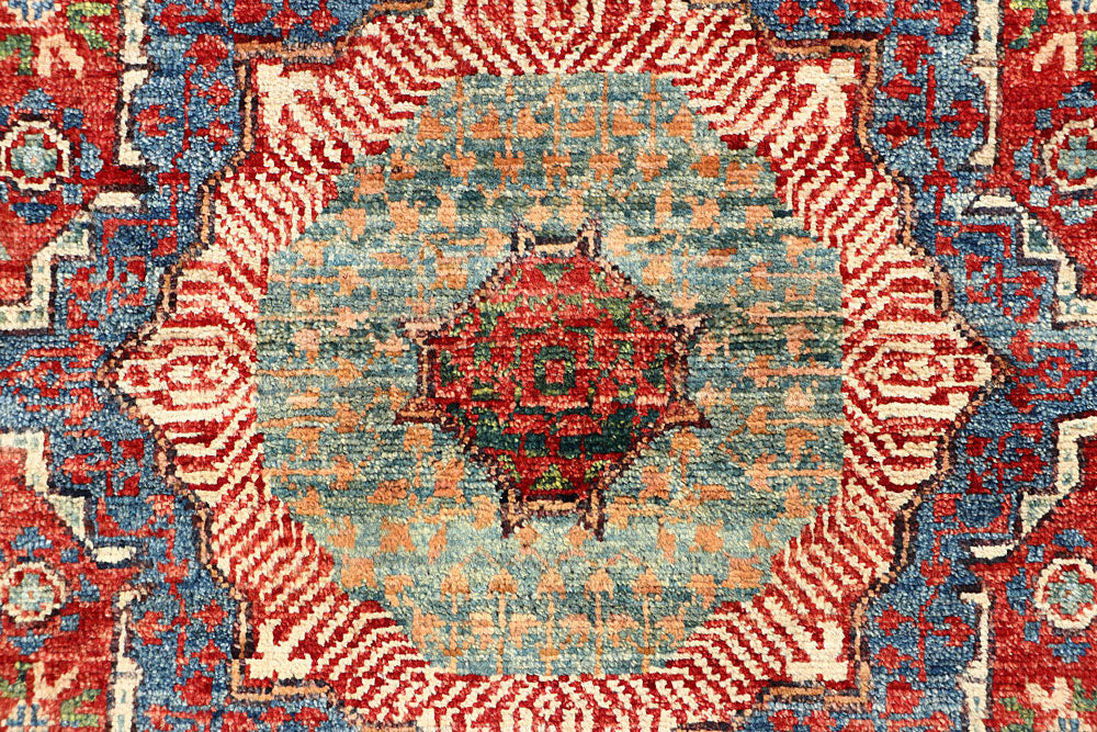 Firebrick Mamluk 2' x 4' 9 - No. 61984 - ALRUG Rug Store