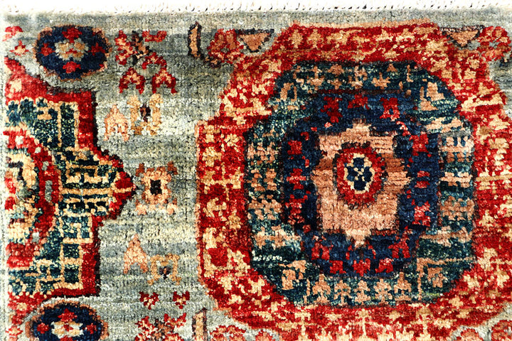 Multi Colored Mamluk 1' 11 x 4' 11 - No. 61985 - ALRUG Rug Store