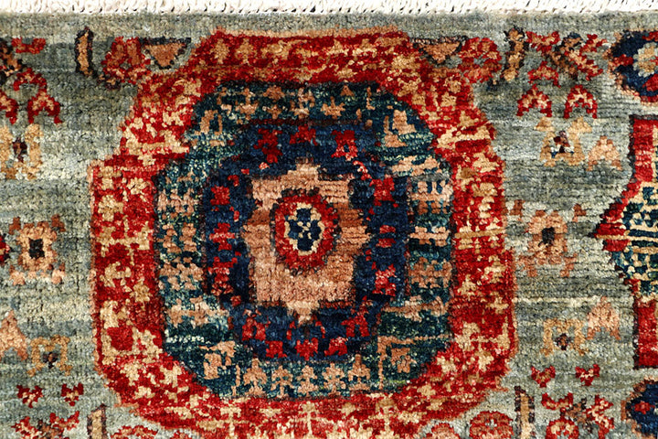 Multi Colored Mamluk 1' 11 x 4' 11 - No. 61985 - ALRUG Rug Store