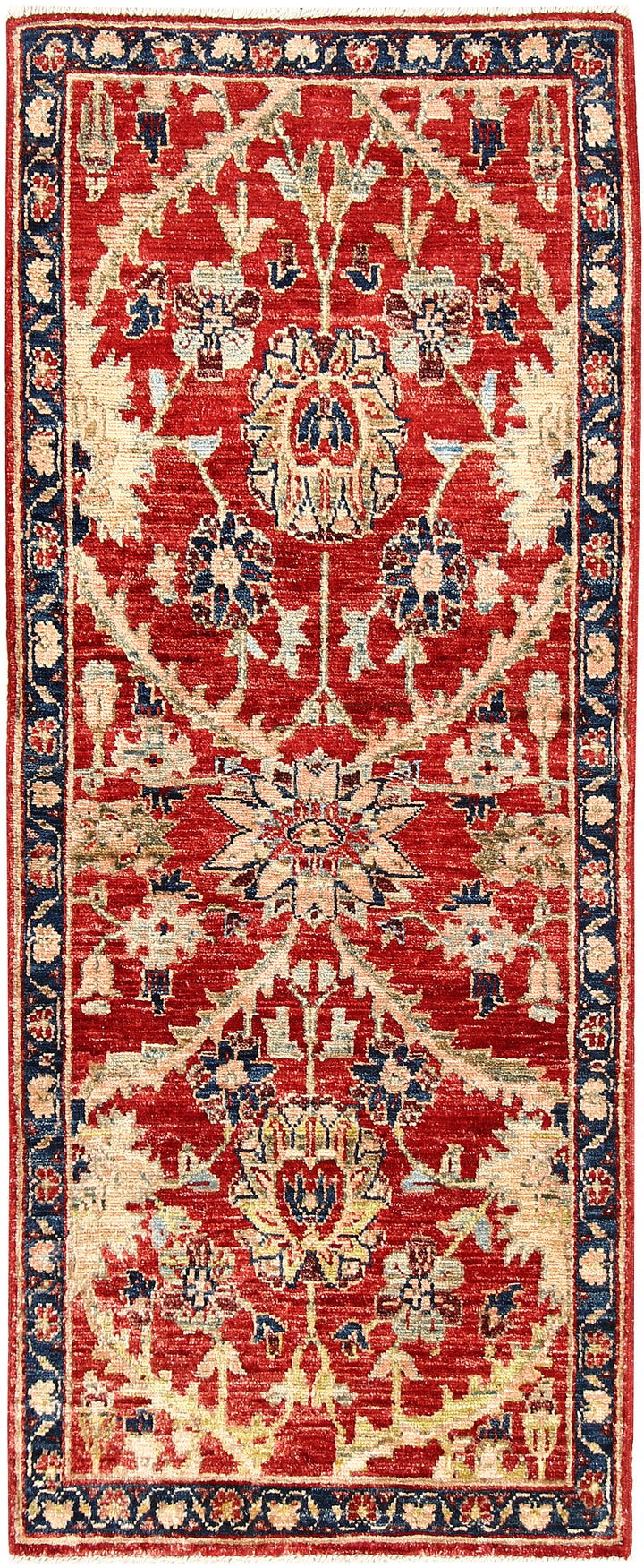 Firebrick Oushak 1' 11 x 4' 9 - No. 61987 - ALRUG Rug Store