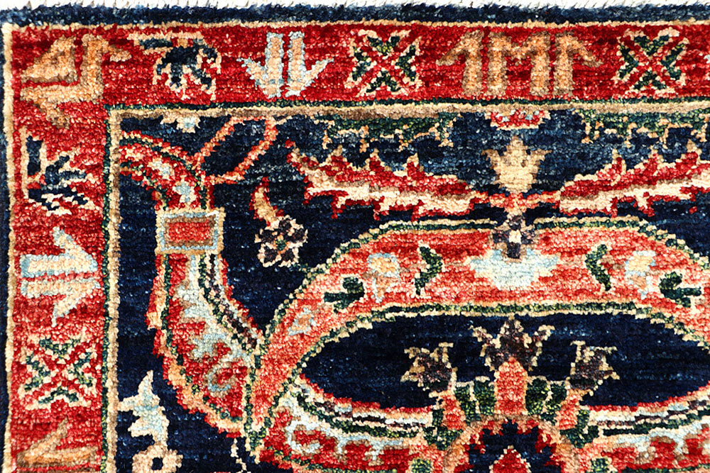 Midnight Blue Oushak 2' x 4' 10 - No. 61988 - ALRUG Rug Store