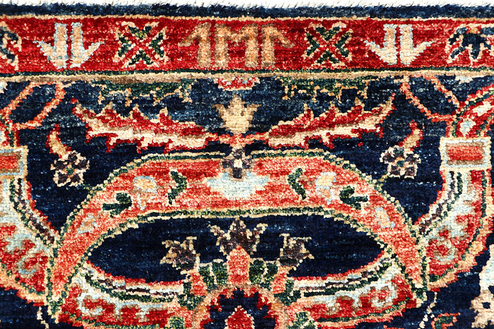 Midnight Blue Oushak 2' x 4' 10 - No. 61988 - ALRUG Rug Store