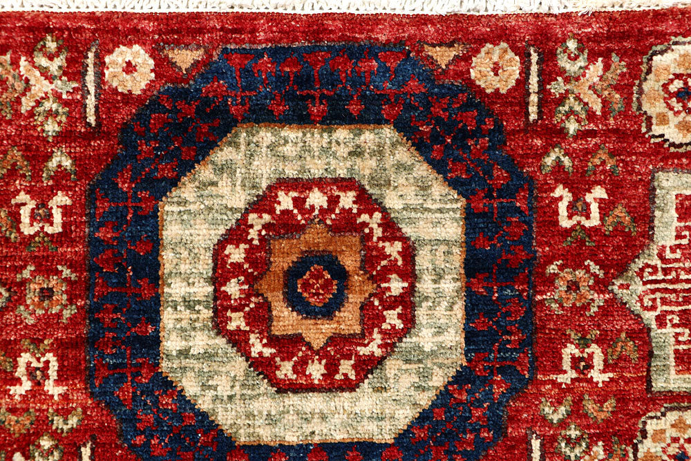 Firebrick Mamluk 2' x 4' 9 - No. 61989 - ALRUG Rug Store