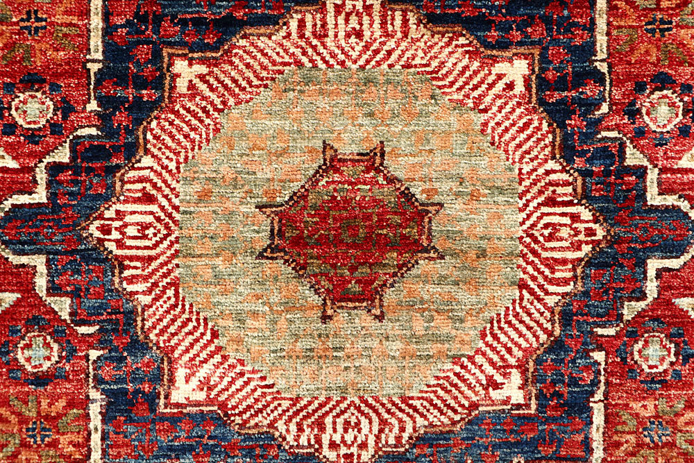 Firebrick Mamluk 2' x 4' 9 - No. 61989 - ALRUG Rug Store