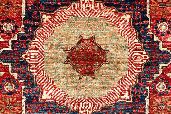 Firebrick Mamluk 2' x 4' 9 - No. 61989 - ALRUG Rug Store