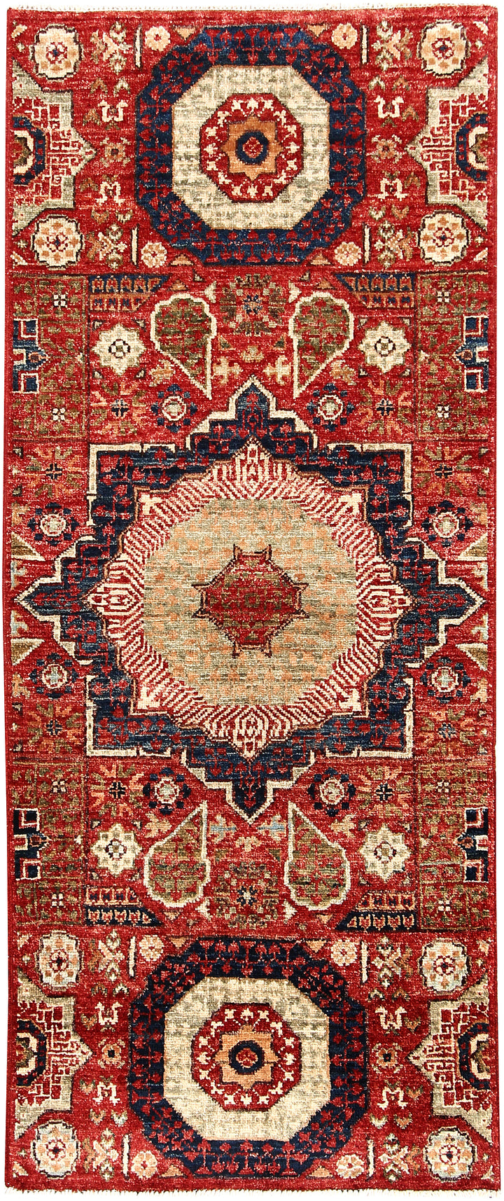 Firebrick Mamluk 2' x 4' 9 - No. 61989 - ALRUG Rug Store
