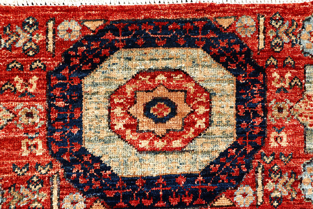 Firebrick Mamluk 2' x 4' 9 - No. 61990 - ALRUG Rug Store