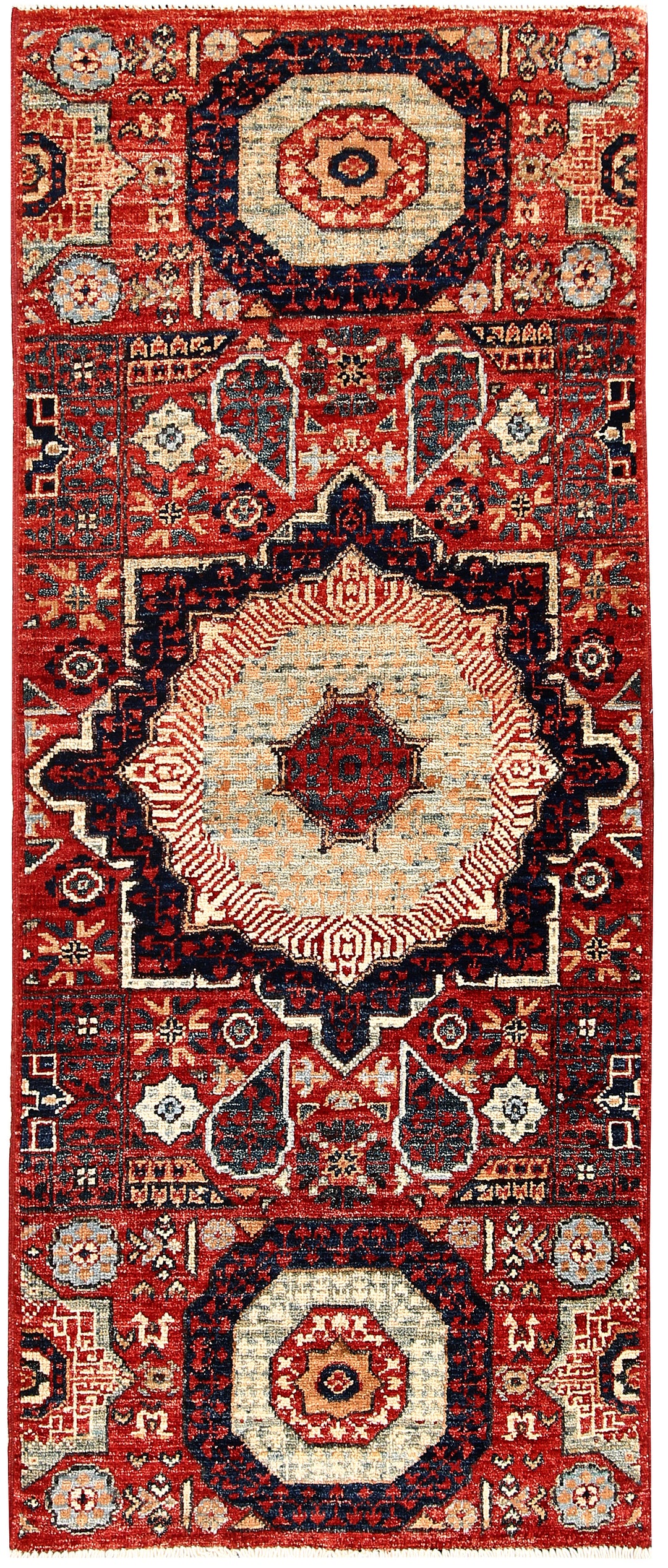 Firebrick Mamluk 2' x 4' 9 - No. 61990 - ALRUG Rug Store