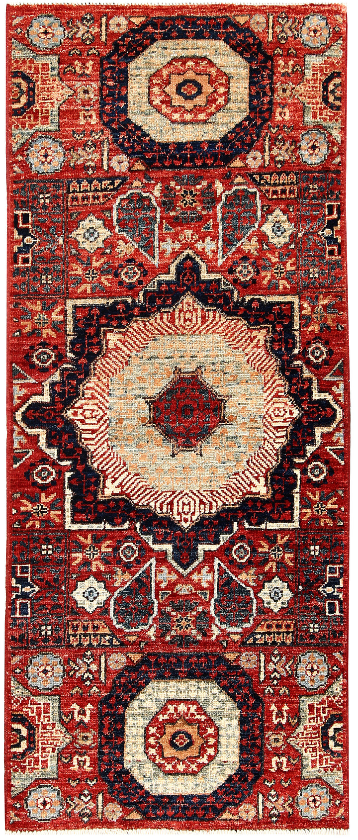 Firebrick Mamluk 2' x 4' 9 - No. 61990 - ALRUG Rug Store