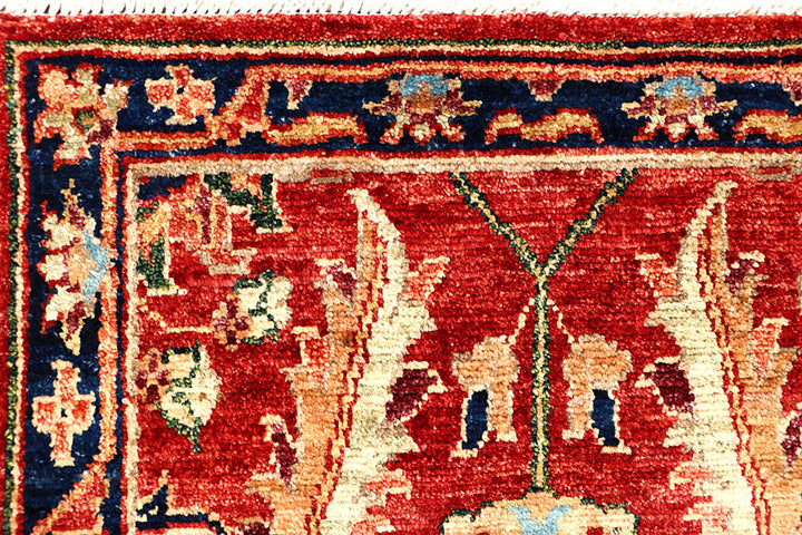 Firebrick Oushak 2' x 5' - No. 61992 - ALRUG Rug Store