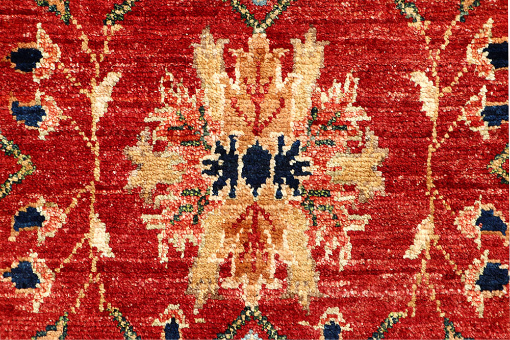 Firebrick Oushak 2' x 5' - No. 61992 - ALRUG Rug Store