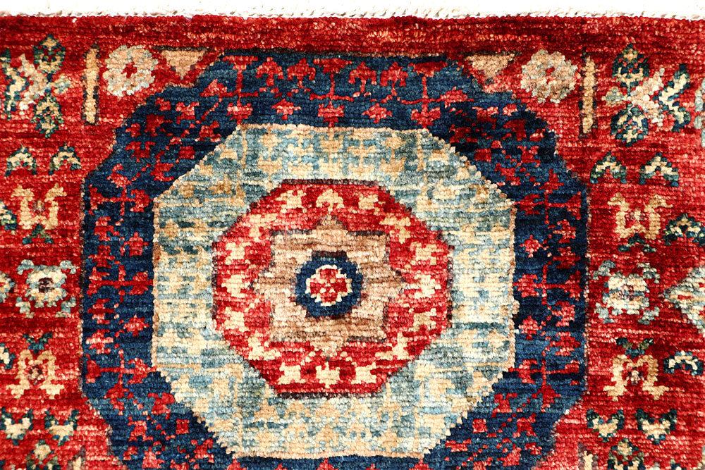 Firebrick Mamluk 2' x 4' 8 - No. 61993 - ALRUG Rug Store