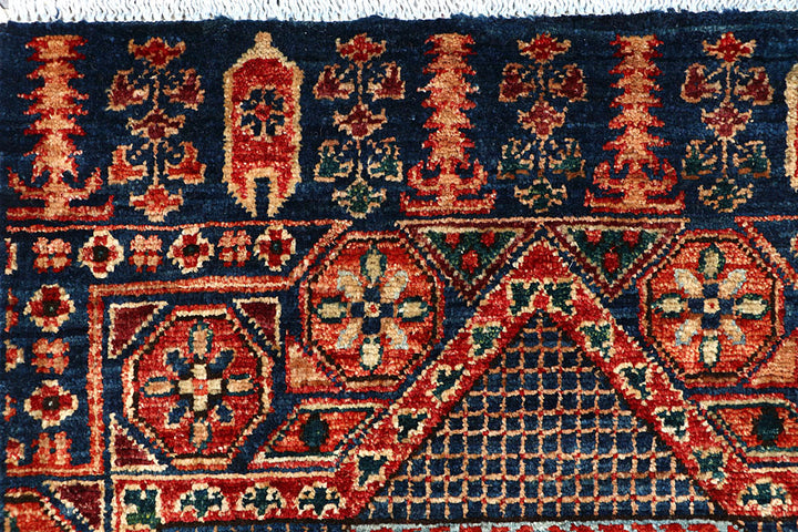 Multi Colored Mamluk 2' x 4' 10 - No. 61999 - ALRUG Rug Store