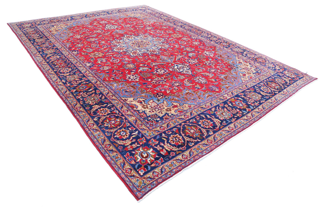 Kashan 9’ 6″ x 13’ 2″ - No. AV77829 - ALRUG Rug Store