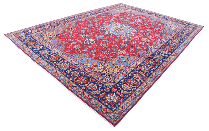 Kashan 9’ 6″ x 13’ 2″ - No. AV77829 - ALRUG Rug Store