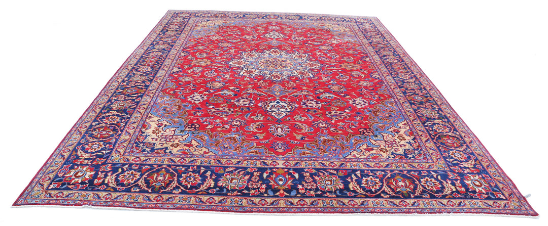 Kashan 9’ 6″ x 13’ 2″ - No. AV77829 - ALRUG Rug Store
