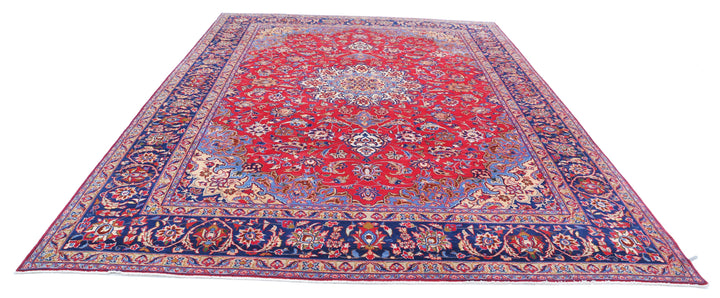 Kashan 9’ 6″ x 13’ 2″ - No. AV77829 - ALRUG Rug Store