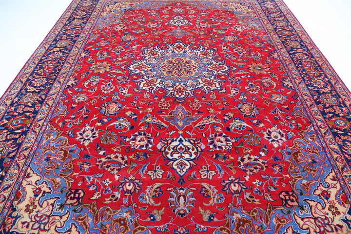 Kashan 9’ 6″ x 13’ 2″ - No. AV77829 - ALRUG Rug Store