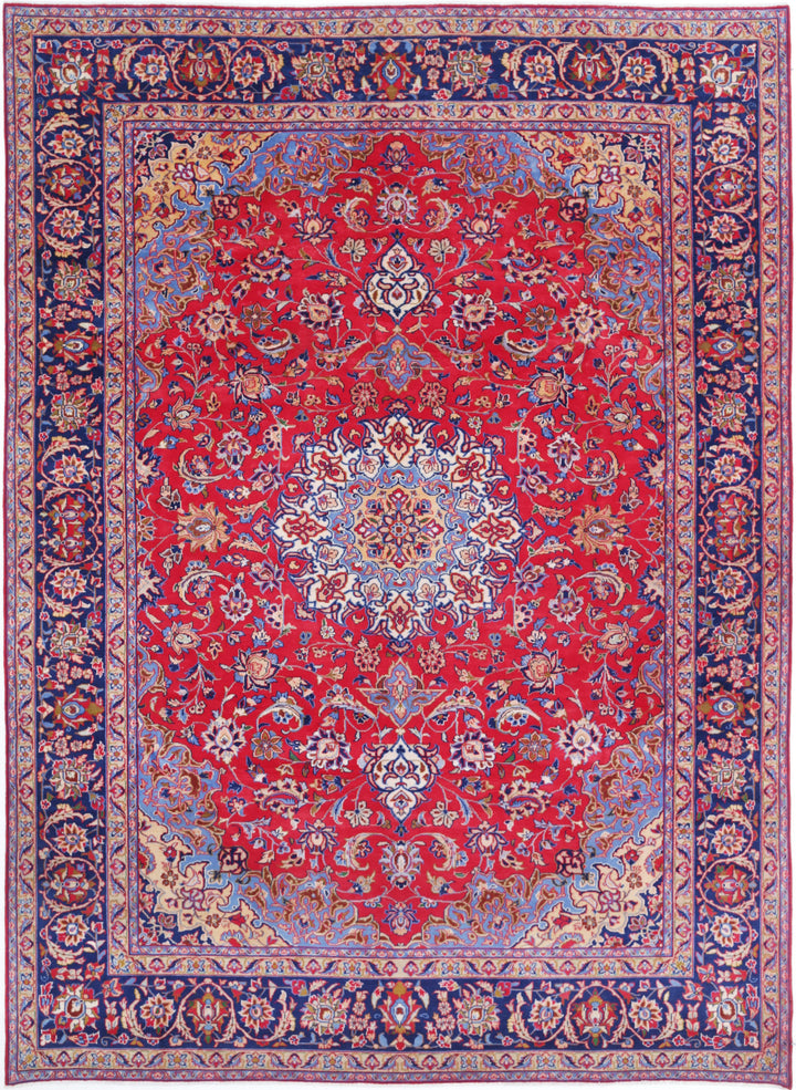 Kashan 9’ 6″ x 13’ 2″ - No. AV77829 - ALRUG Rug Store