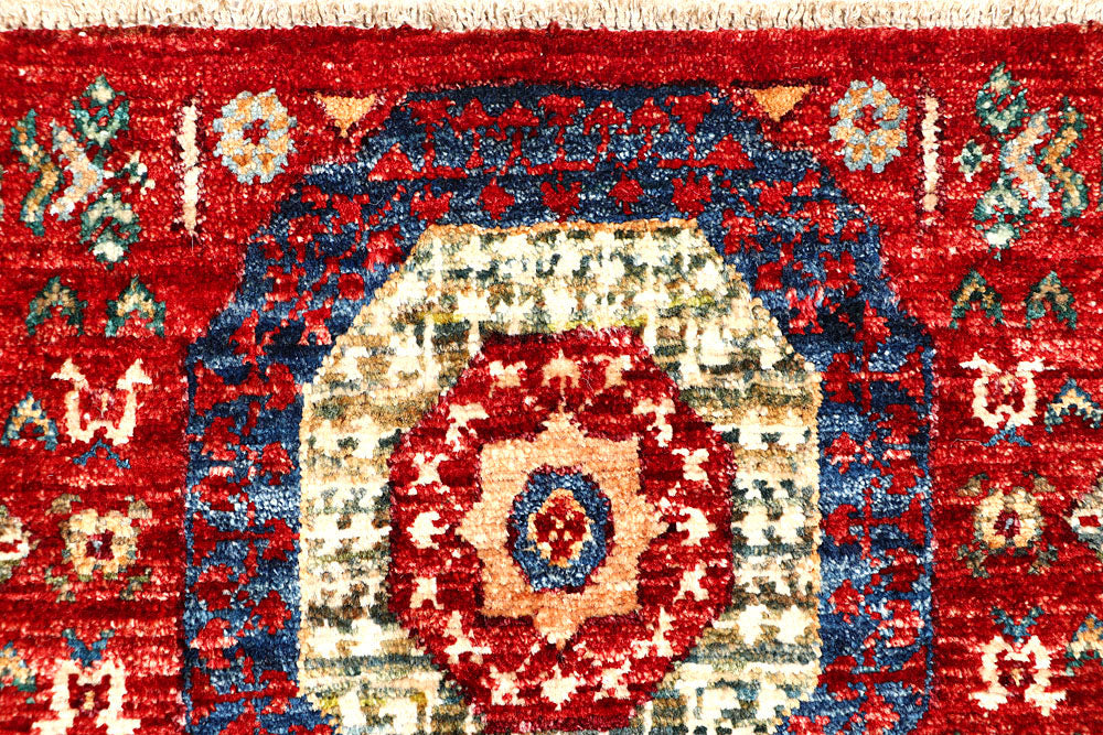 Firebrick Mamluk 2' x 4' 9 - No. 62001 - ALRUG Rug Store