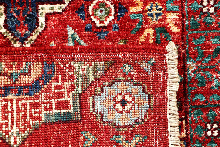 Firebrick Mamluk 2' x 4' 9 - No. 62001 - ALRUG Rug Store