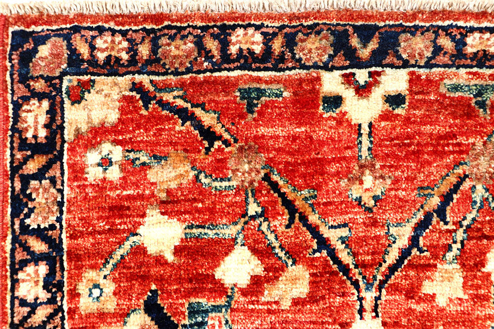 Orange Red Oushak 2' x 4' 11 - No. 62002 - ALRUG Rug Store