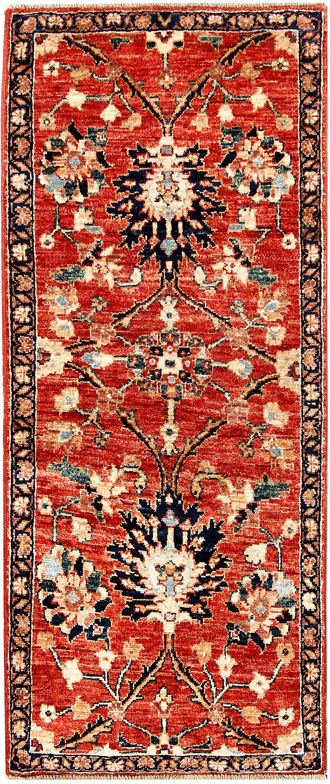 Orange Red Oushak 2' x 4' 11 - No. 62002 - ALRUG Rug Store