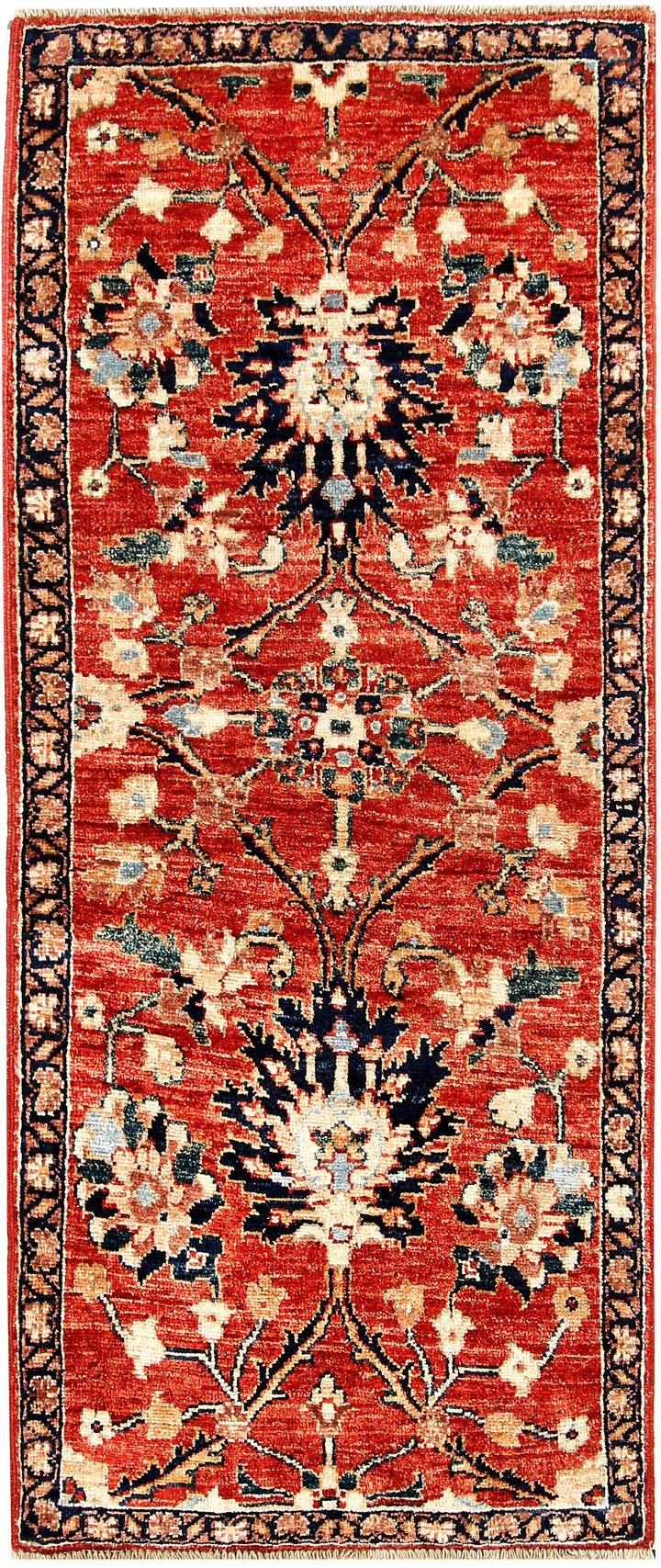 Orange Red Oushak 2' x 4' 11 - No. 62002 - ALRUG Rug Store