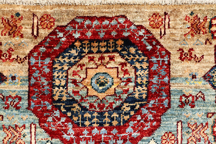 Burlywood Mamluk 2' 1 x 4' 11 - No. 62007 - ALRUG Rug Store