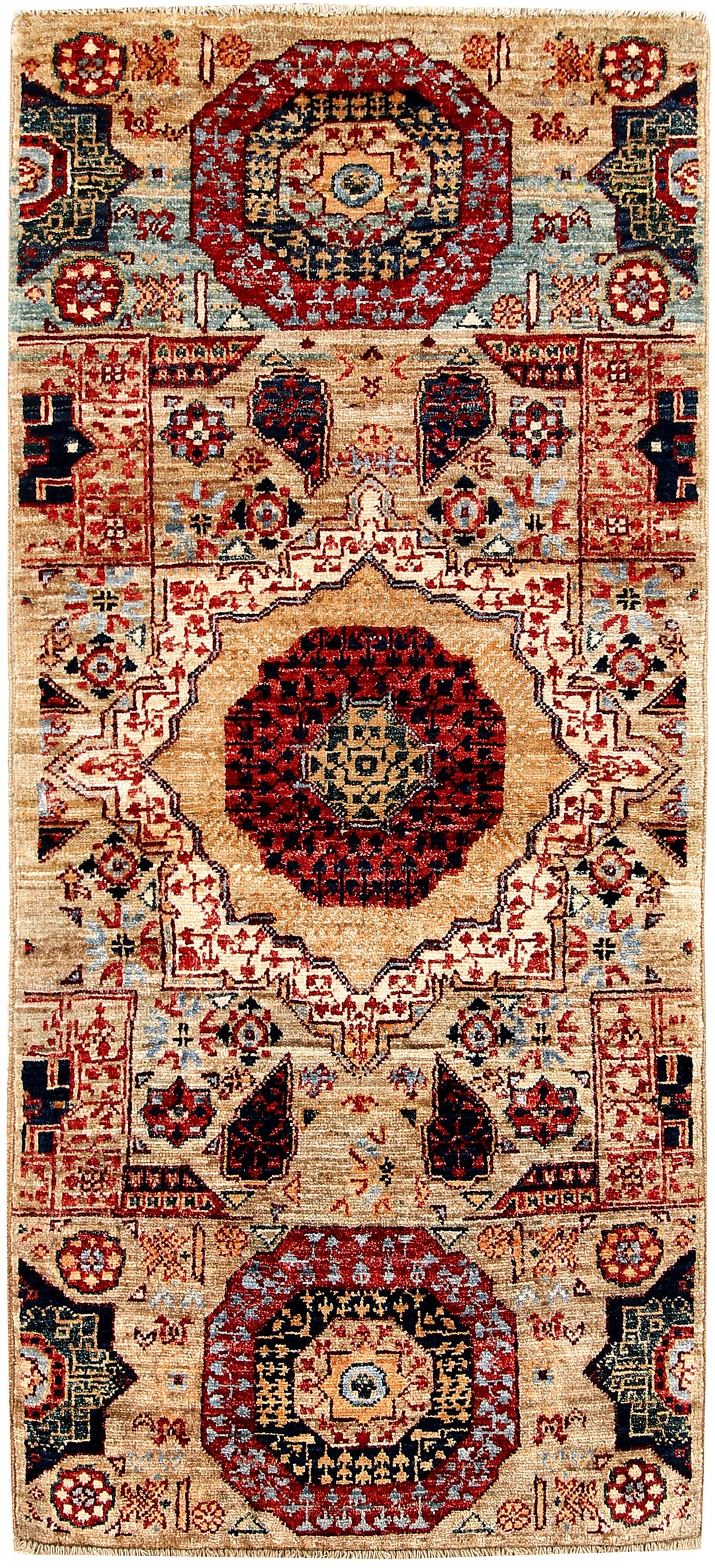 Burlywood Mamluk 2' 1 x 4' 11 - No. 62007 - ALRUG Rug Store